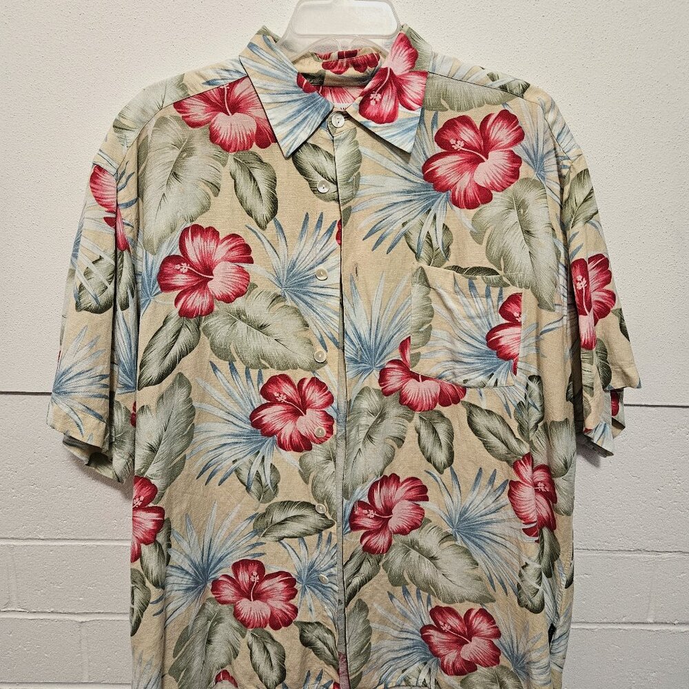 Alex Cannon Vintage Men's Hawaiian Style Shirt